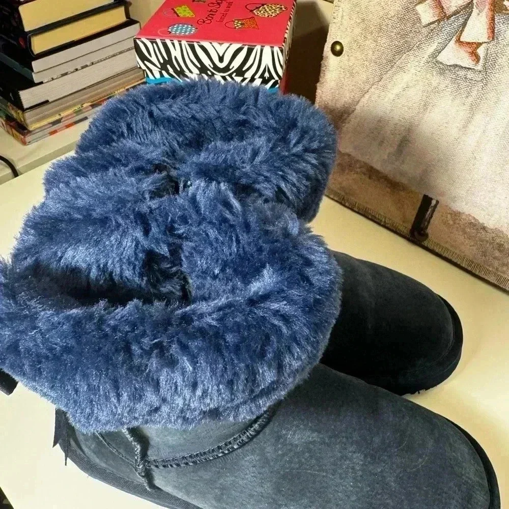 Warm and Cosy Lamo Fur Bootie